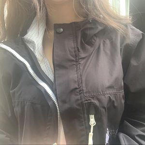 Black Windbreaker